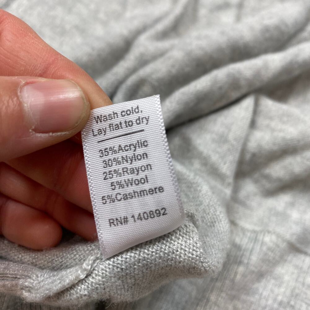 Marine Layer Wool Cashmere Open Front Cardigan Sw… - image 7